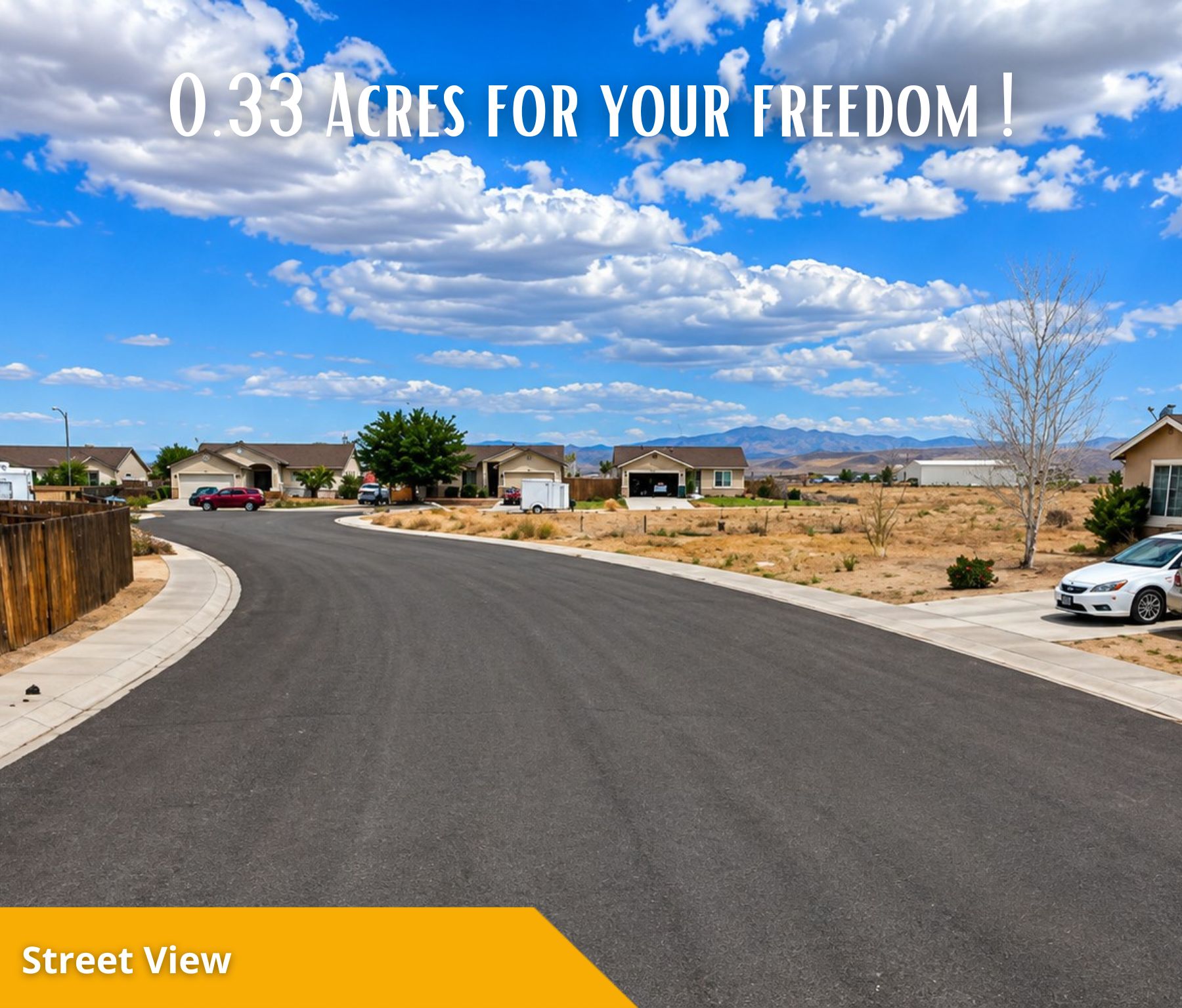 0.33-Acre Corner Lot in Silver Springs, NV – $59,900. Call Us Now!  – Image 8