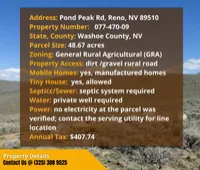 Own 48.67 Acres Near Reno – Big Views, Big Space, Big Possibilities! Call Us Now!  – Image 16