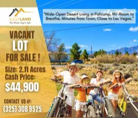1020 W Ricksue St, Pahrump, NV 89060 - 2.11 Acres - $44,900 (Seller Financing Available) – Image 2