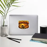 IDIOTS CLASSIC STICKER – Image 6