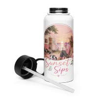 Sunsets & Sips Stainless steel Sipper – Image 2