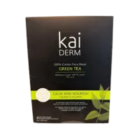 Kai DERM Green Tea Face Mask – Calm & Nourish – Image 1