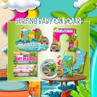 Surfing Baby Shower Template  – Image 2