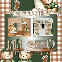 Teddy Bear Baby Shower Template  – Image 2