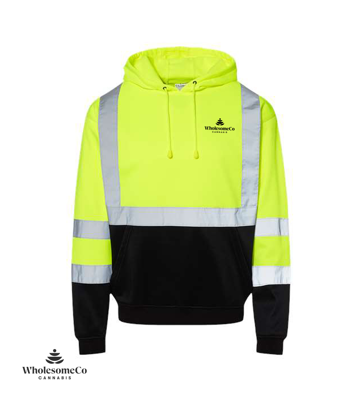 Kishigo JS154 Hi-Vis Hooded Sweatshirt – S