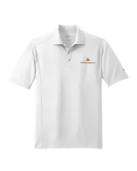 3" W Embroidery- Nike Golf Dri-FIT Classic Polo – XS, White
