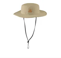 2.5" W Embroidery- Port Authority Outdoor Wide-Brim Hat – Coffee Cream, SM