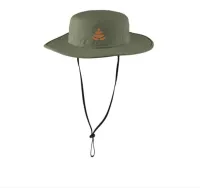 2.5" W Embroidery- Port Authority Outdoor Wide-Brim Hat – Olive Leaf, SM