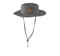 2.5" W Embroidery- Port Authority Outdoor Wide-Brim Hat – Sterling Gray, LXL