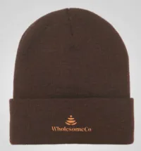 2.5 " Embroidery - YP Classics - Cuffed Beanie – Brown