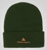 2.5 " Embroidery - YP Classics - Cuffed Beanie – Olive
