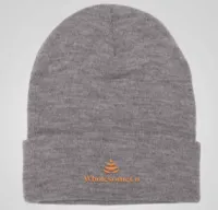 2.5 " Embroidery - YP Classics - Cuffed Beanie – Heather