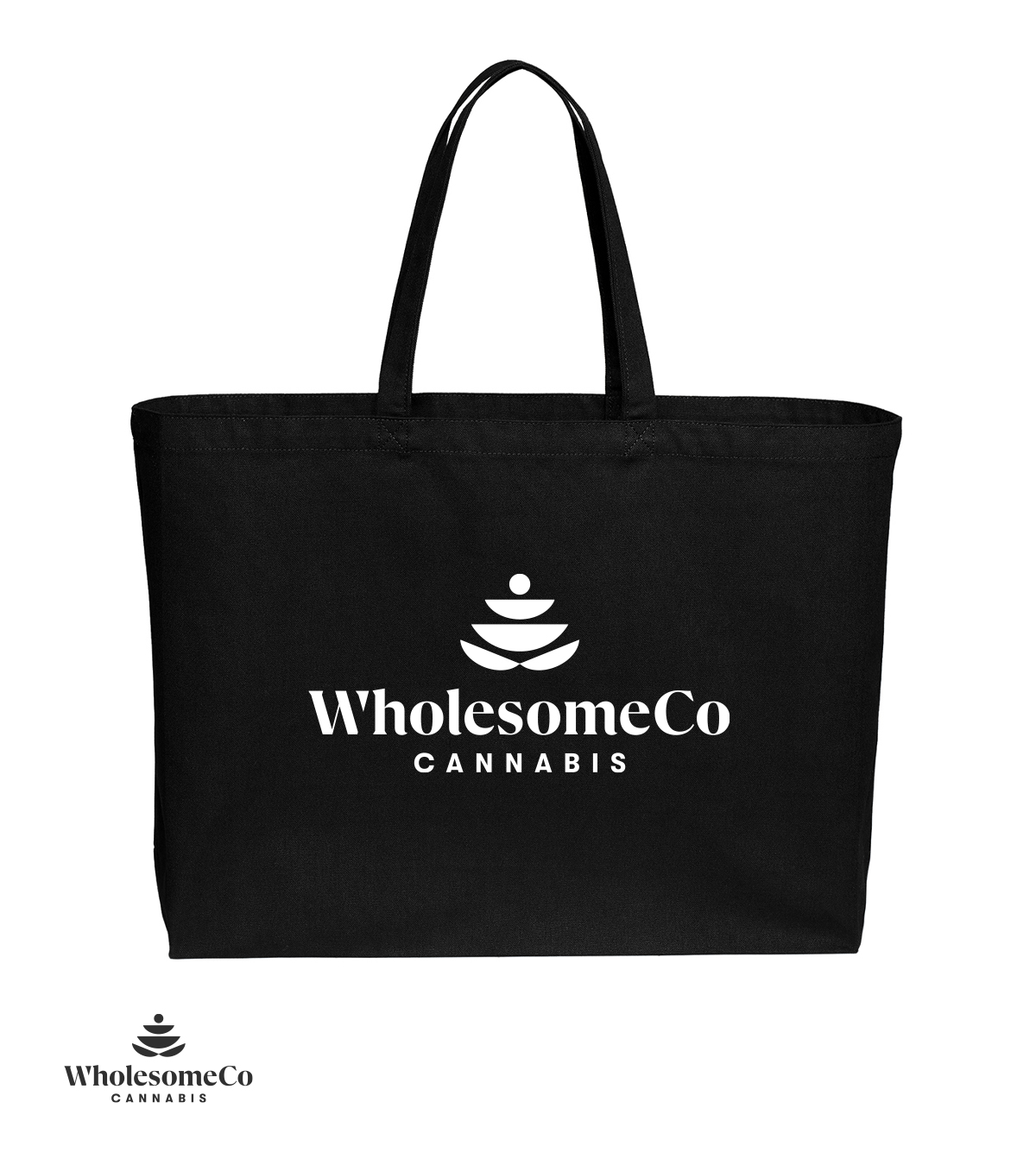 Jumbo Canvas Tote - WHCo Logo – Image 5