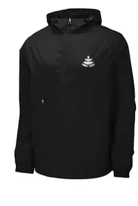 Sport-Tek Packable Anorak - Black – Image 3