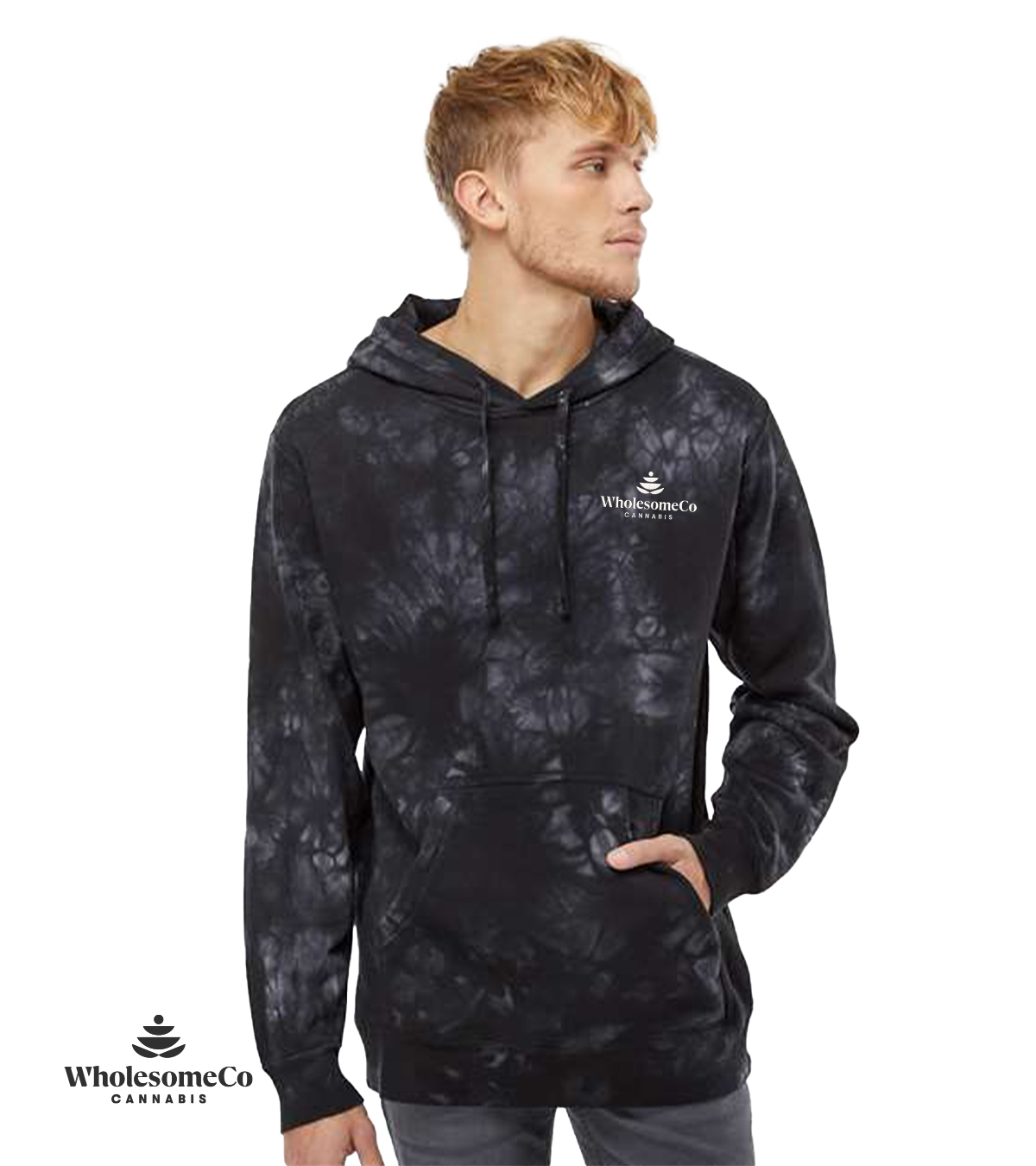 Independent Trading PRM4500TD Midweight Tie-Dye Hoodie – XS