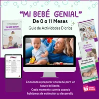 Guia Completa de Actividades Diarias «Mi Bebé Genial» – 0 a 11 meses – Imagen 2