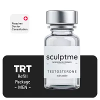 TRT Men's Refill Only Package 60 days (Cypionate 200mg/mL 10mL + Anastrozole 24×1mg) – Image 1