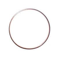 Square Bangle in 14k Gold | 7" or 8" – Image 1