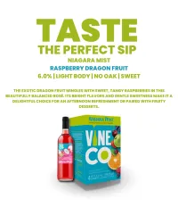 Niagara Mist Fruit Wine - Rose – Raspberry Dragon Fruit