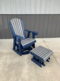 2 FT. POLY ADIRONDACK SWIVEL GLIDER – Image 3