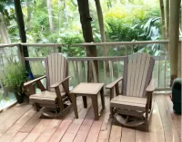 2 FT. POLY ADIRONDACK SWIVEL GLIDER – Image 4