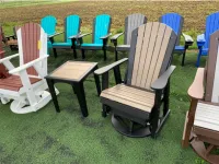 2 FT. POLY ADIRONDACK SWIVEL GLIDER – Image 2