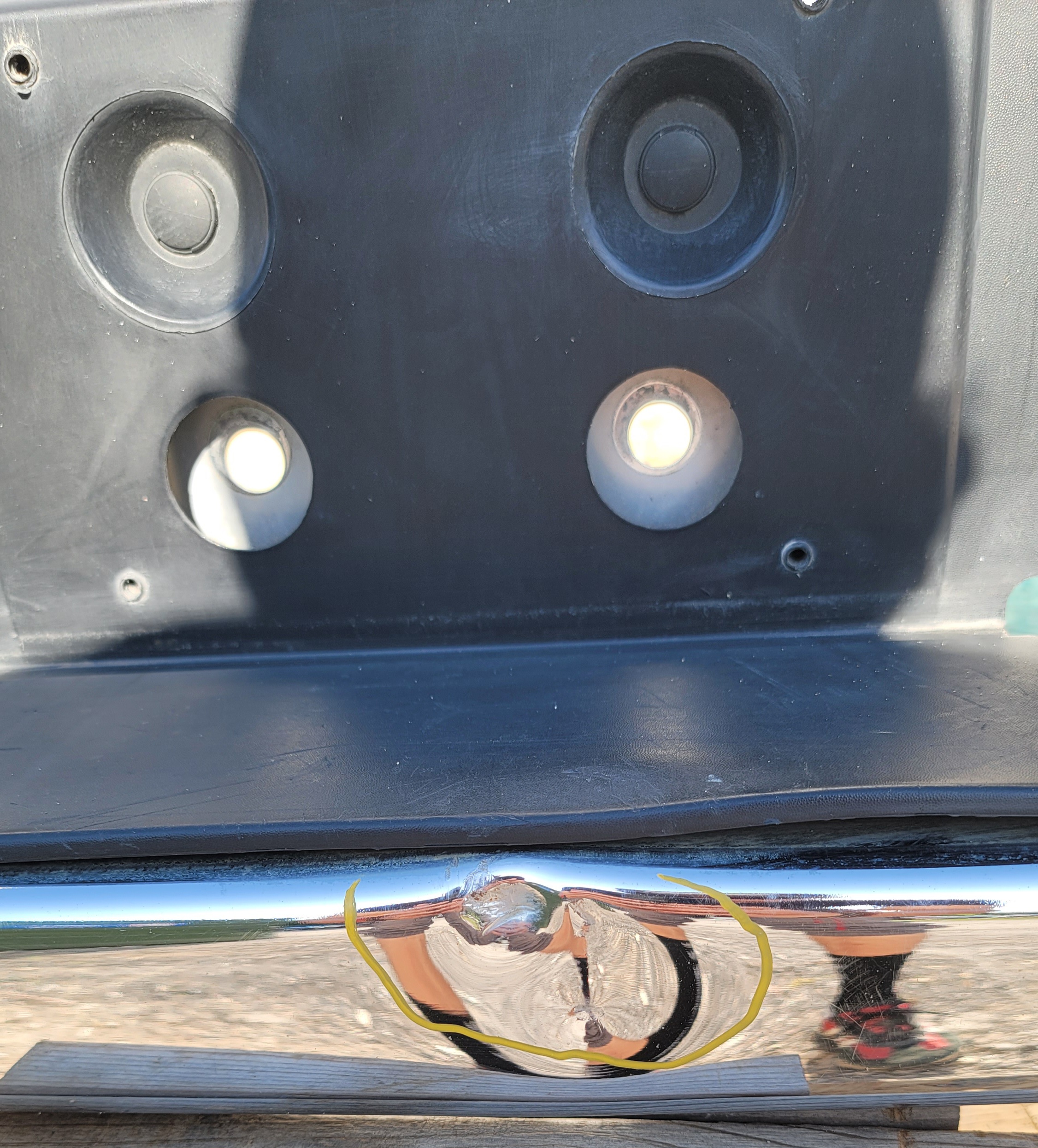 2013-18 Chrome RAM 1500 rear bumper-183 – Image 7