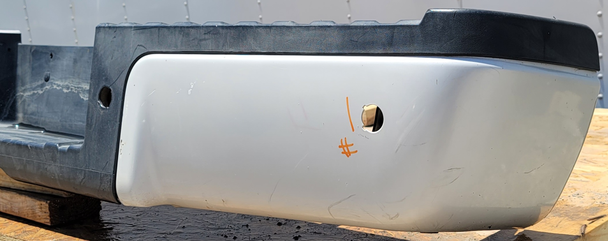2011–2016 Ford F-250 Super Duty White Rear Bumper-189 – Image 11