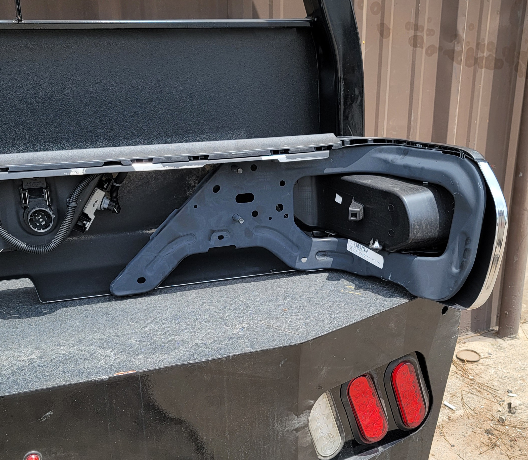 2023–2025 Chevrolet Silverado 2500HD/3500HD OEM Chrome Rear Bumper-243 – Image 9