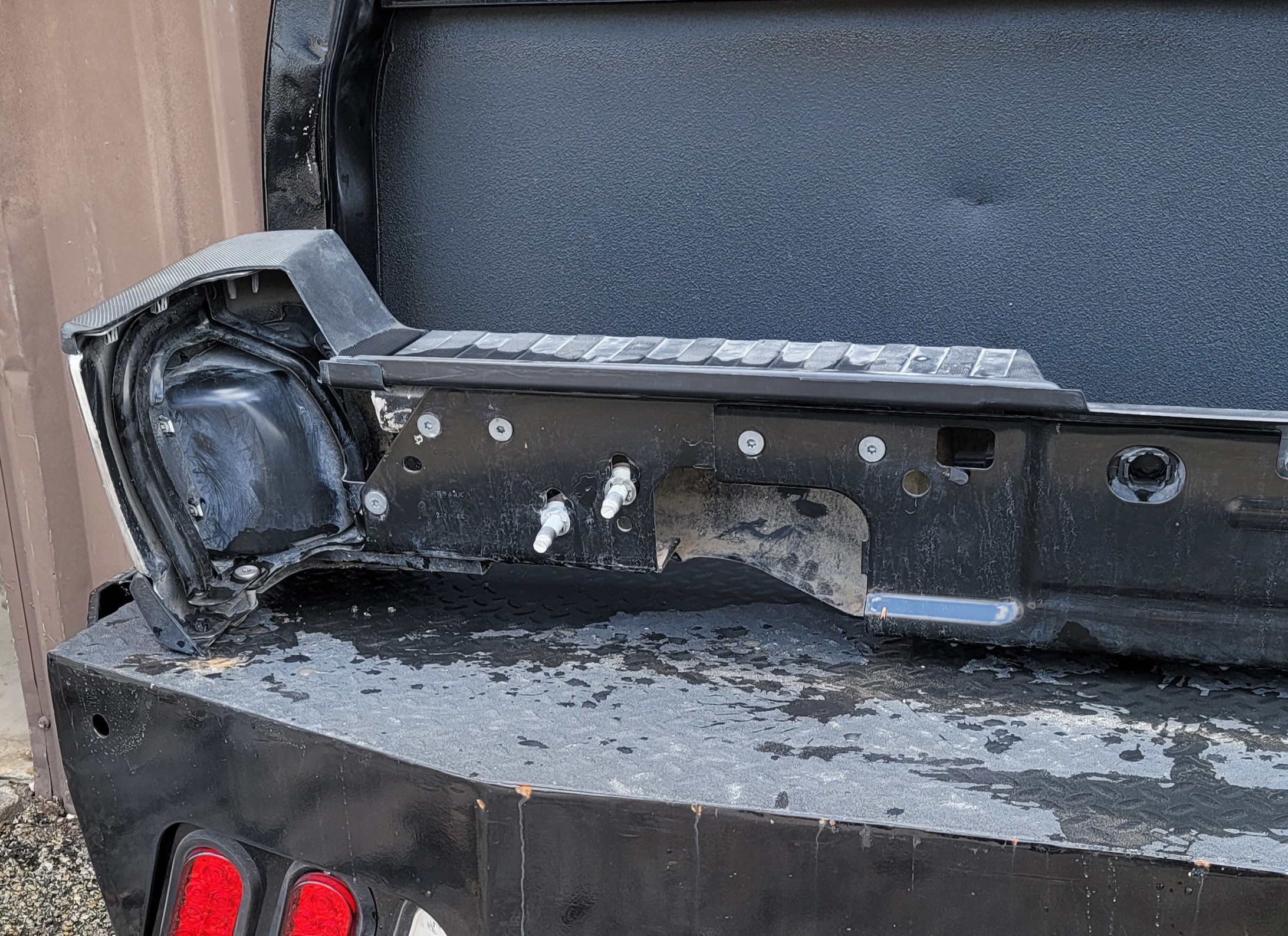 2023–2025 Ford F-250/F-350 Super Duty Chrome Rear Step Bumper-250 – Image 9
