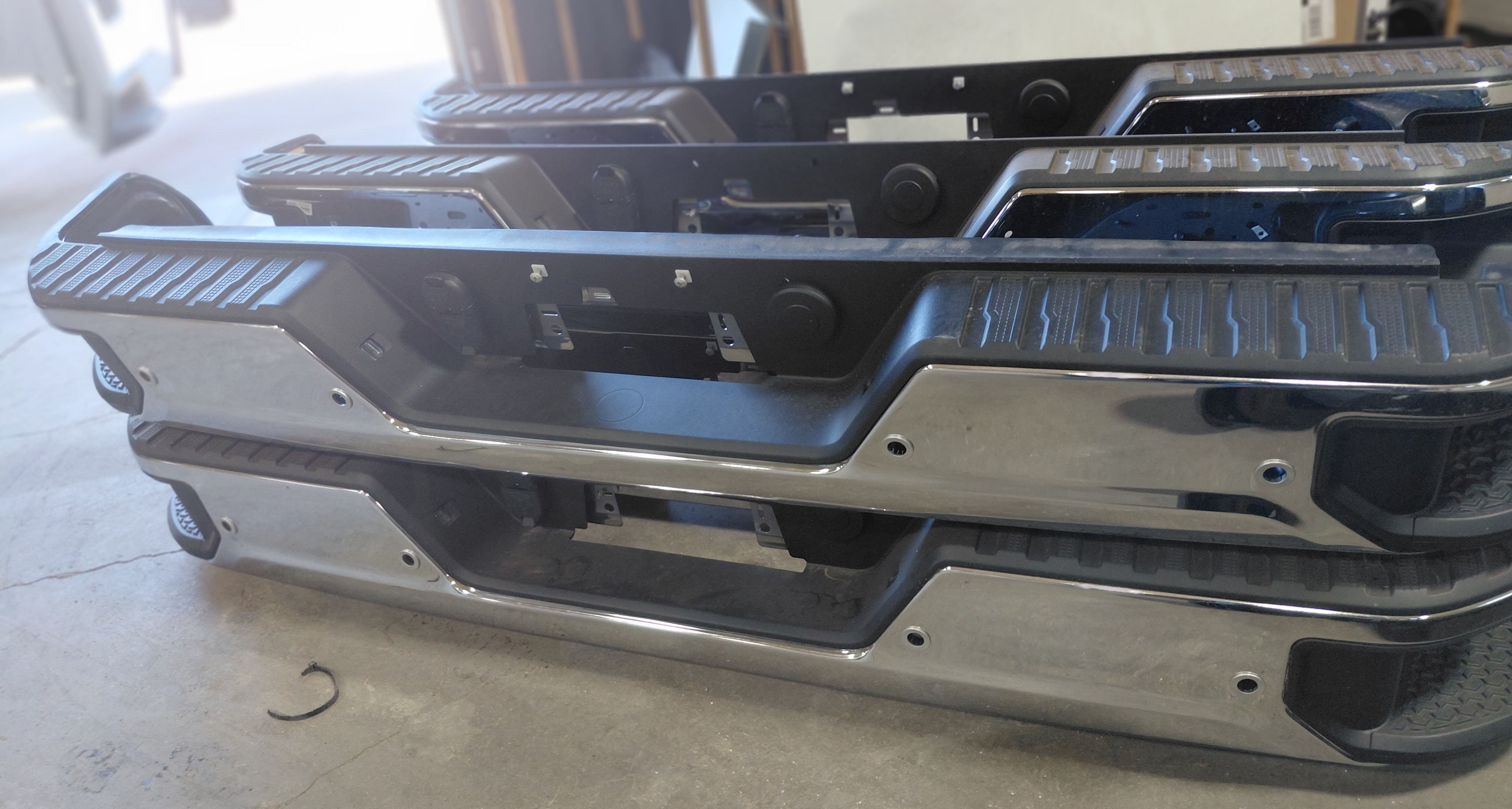 2020–2025 Chevy Silverado 2500HD/3500HD Chrome Rear Bumper-171 – Image 1