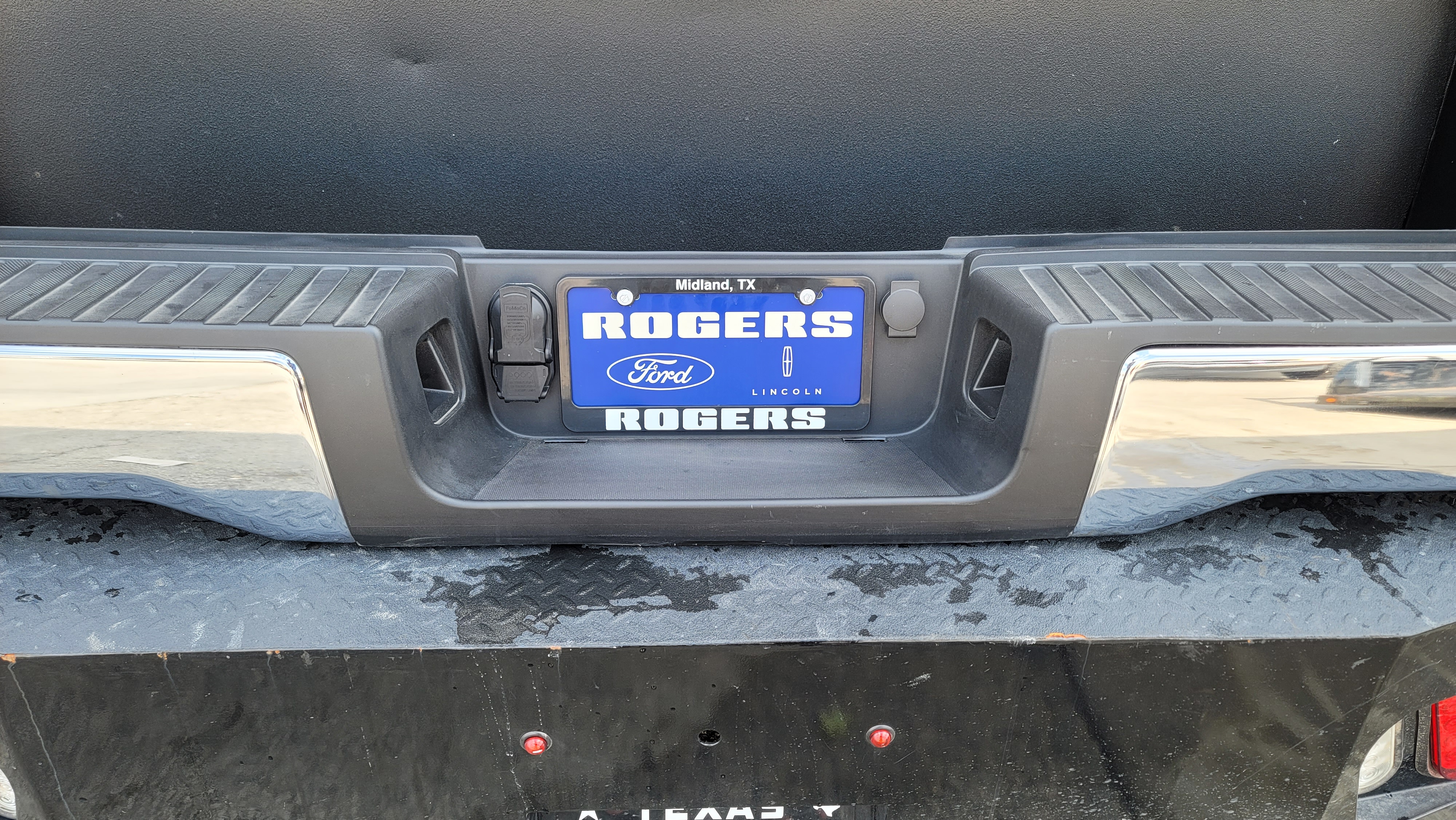 2023–2025 Ford F-250/F-350 Super Duty Chrome Rear Bumper-251 – Image 2