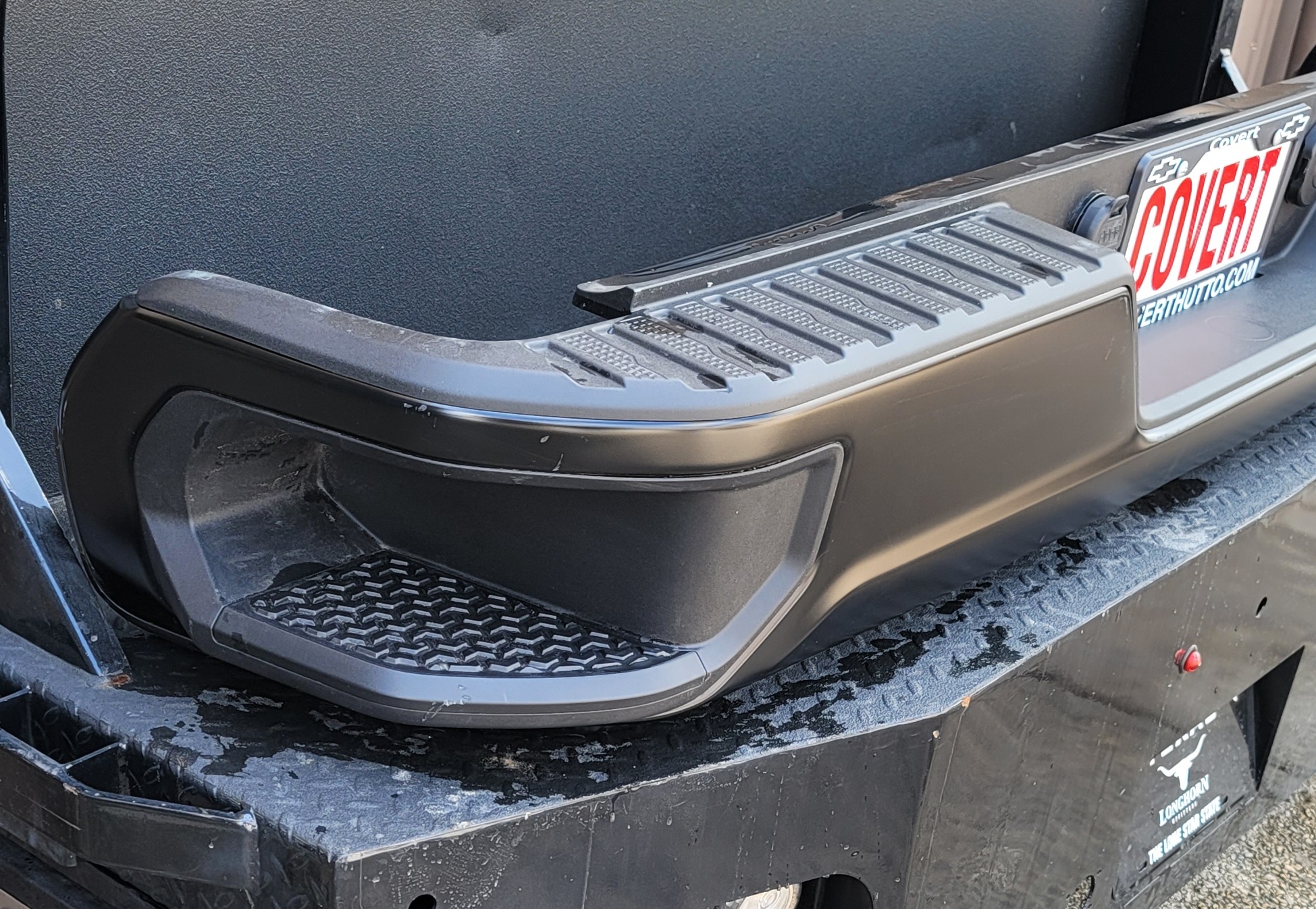 2024–2025 Chevy Silverado 2500HD/3500HD Black Rear Bumper-252 – Image 3