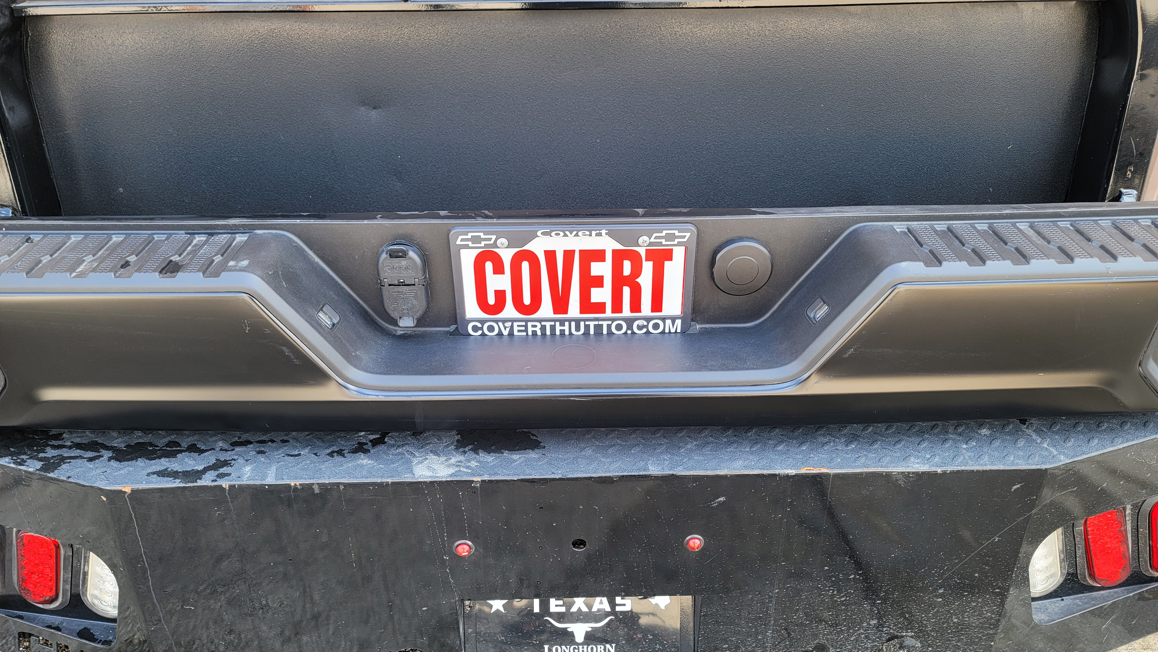 2024–2025 Chevy Silverado 2500HD/3500HD Black Rear Bumper-252 – Image 2