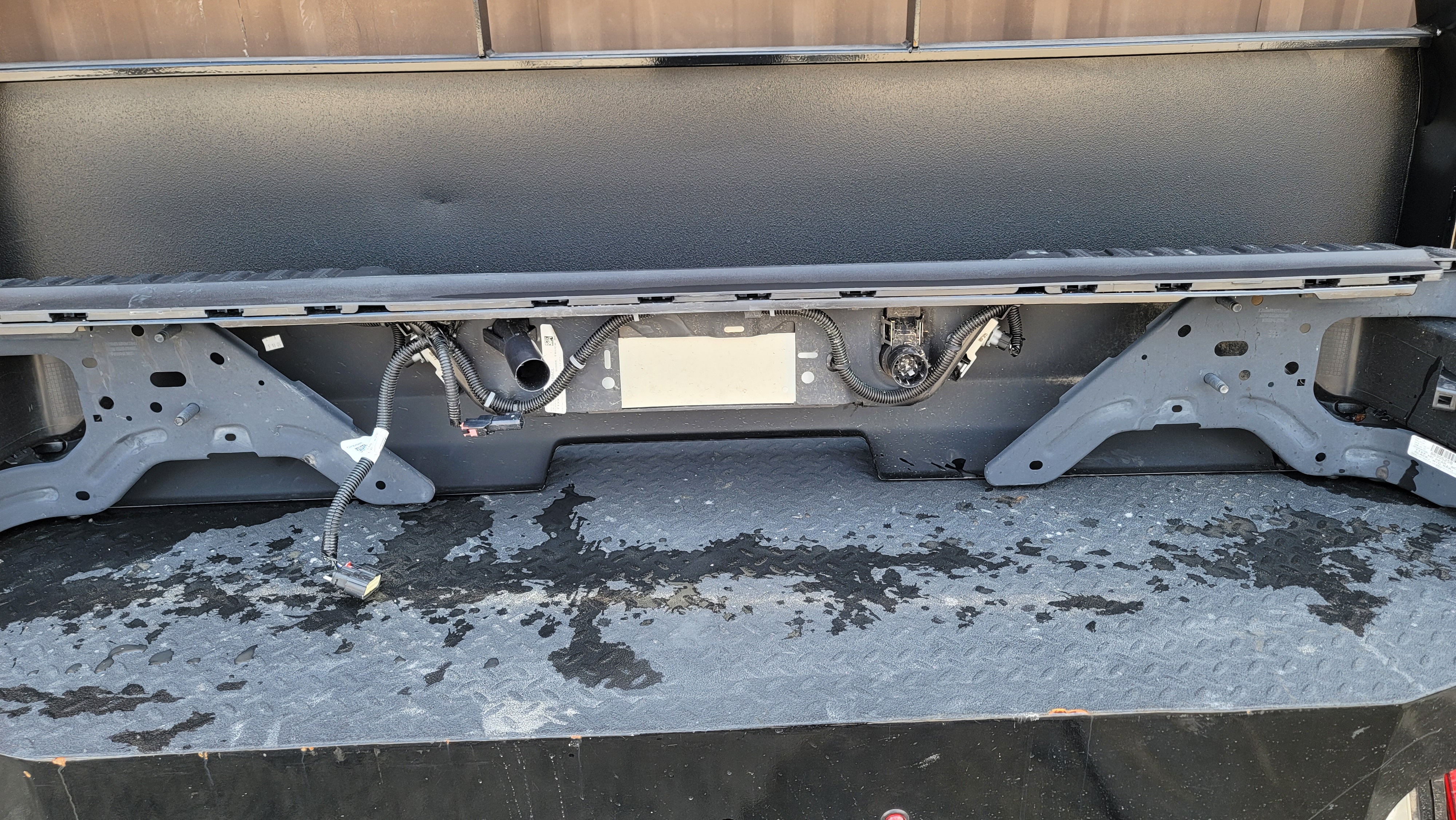 2024–2025 Chevy Silverado 2500HD/3500HD Black Rear Bumper-252 – Image 8