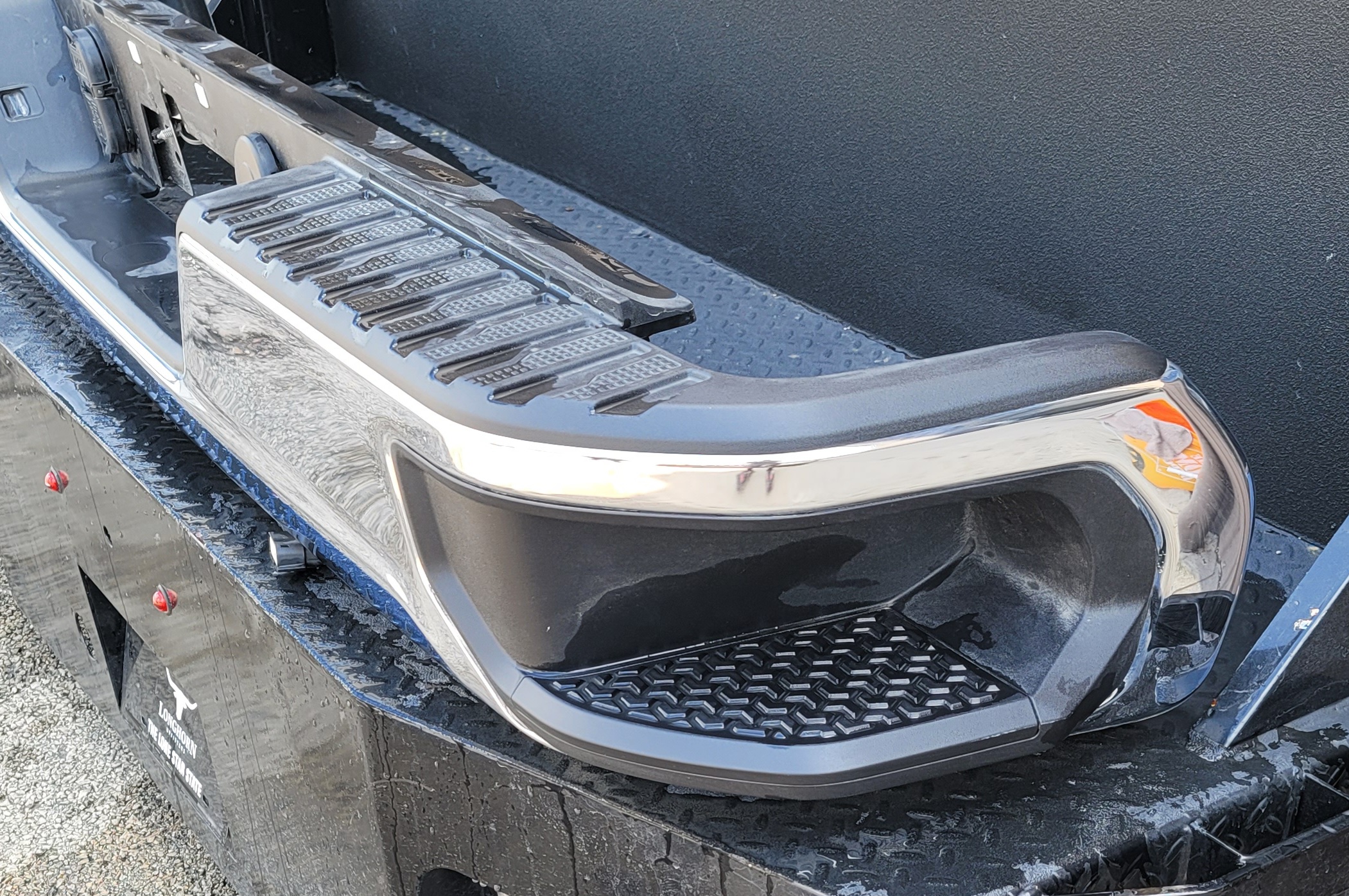 2024–2025 Chevy Silverado 2500HD/3500HD Chrome Rear Bumper-253 – Image 6