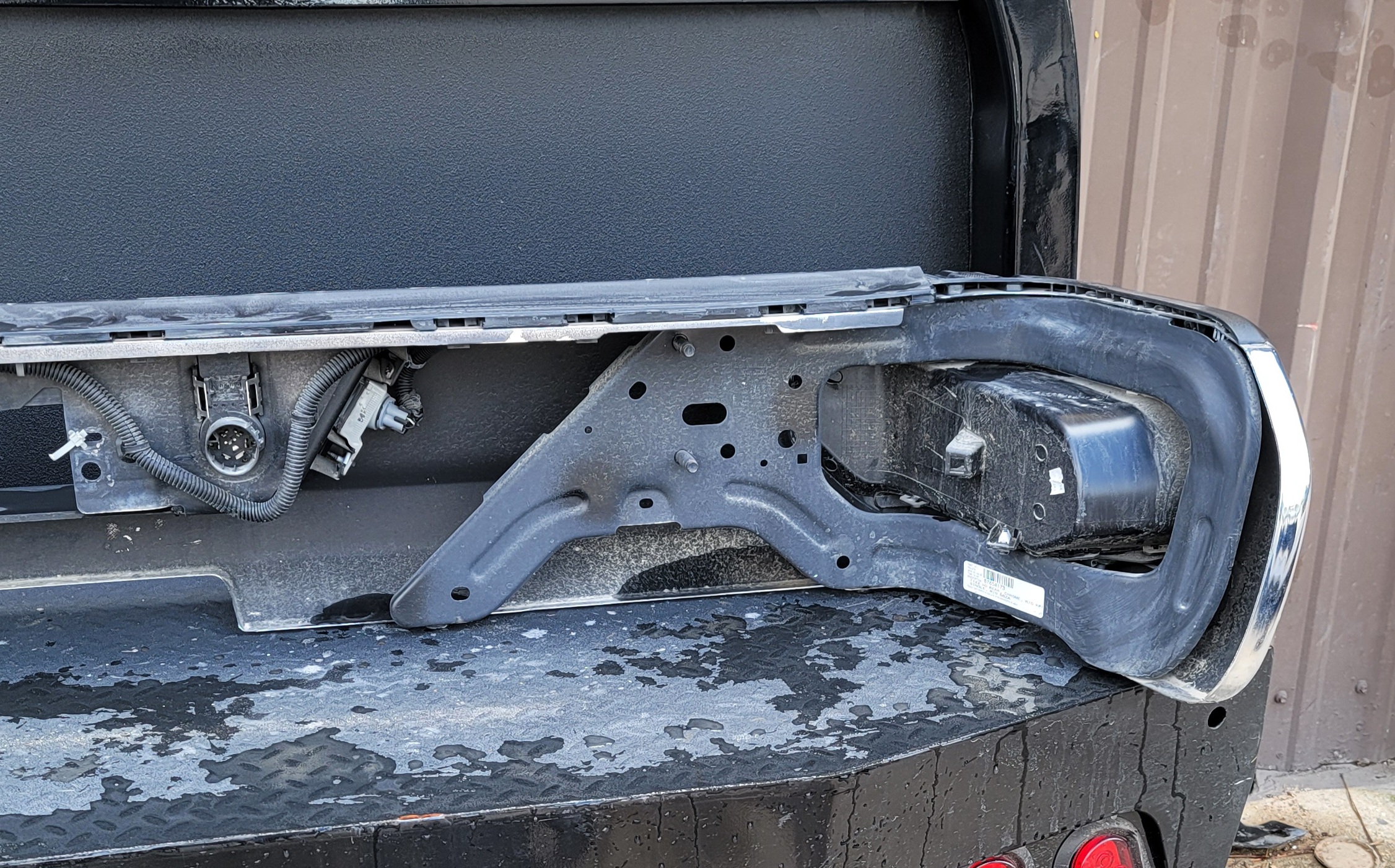 2024–2025 Chevy Silverado 2500HD/3500HD Chrome Rear Bumper-253 – Image 10