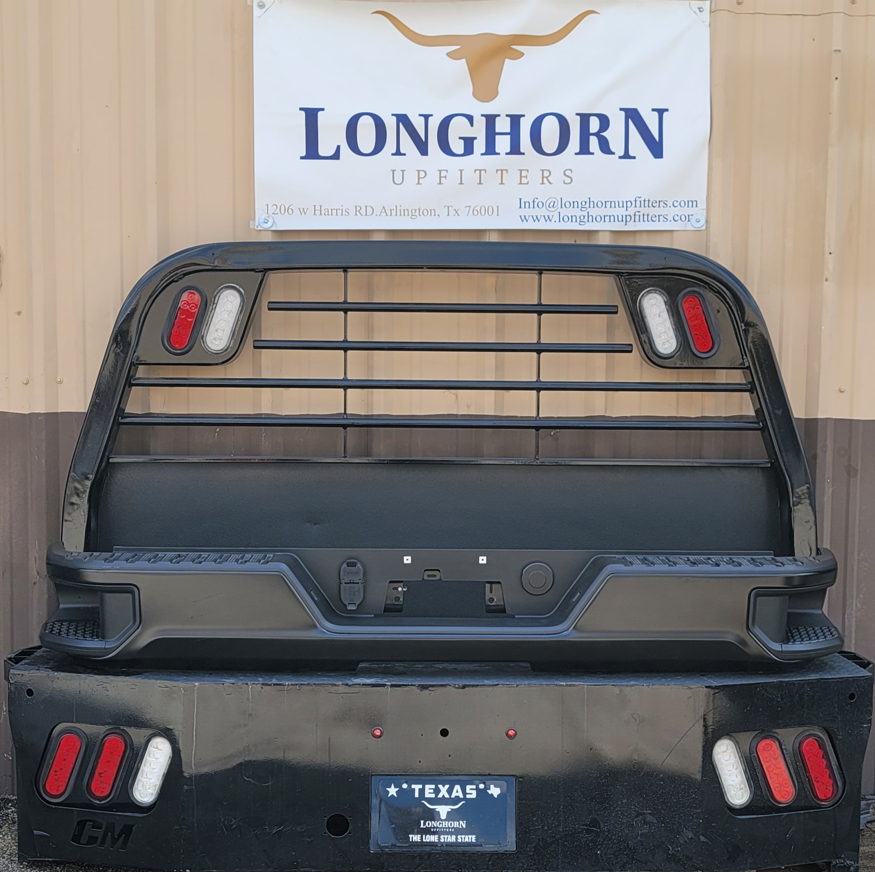 2024–2025 Chevy Silverado 2500HD/3500HD Black Rear Bumper-255 – Image 1