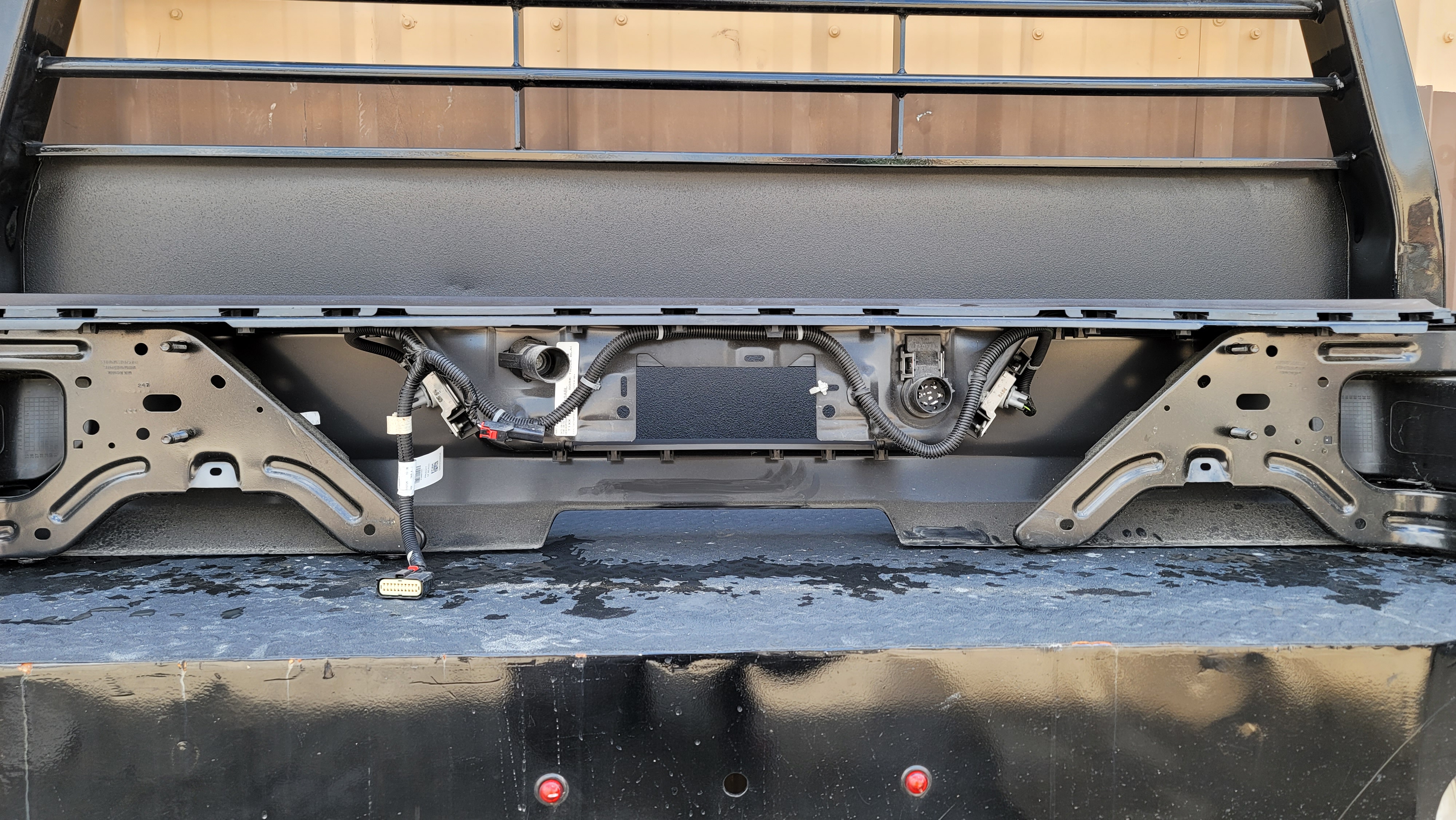 2024–2025 Chevy Silverado 2500HD/3500HD Black Rear Bumper-255 – Image 8