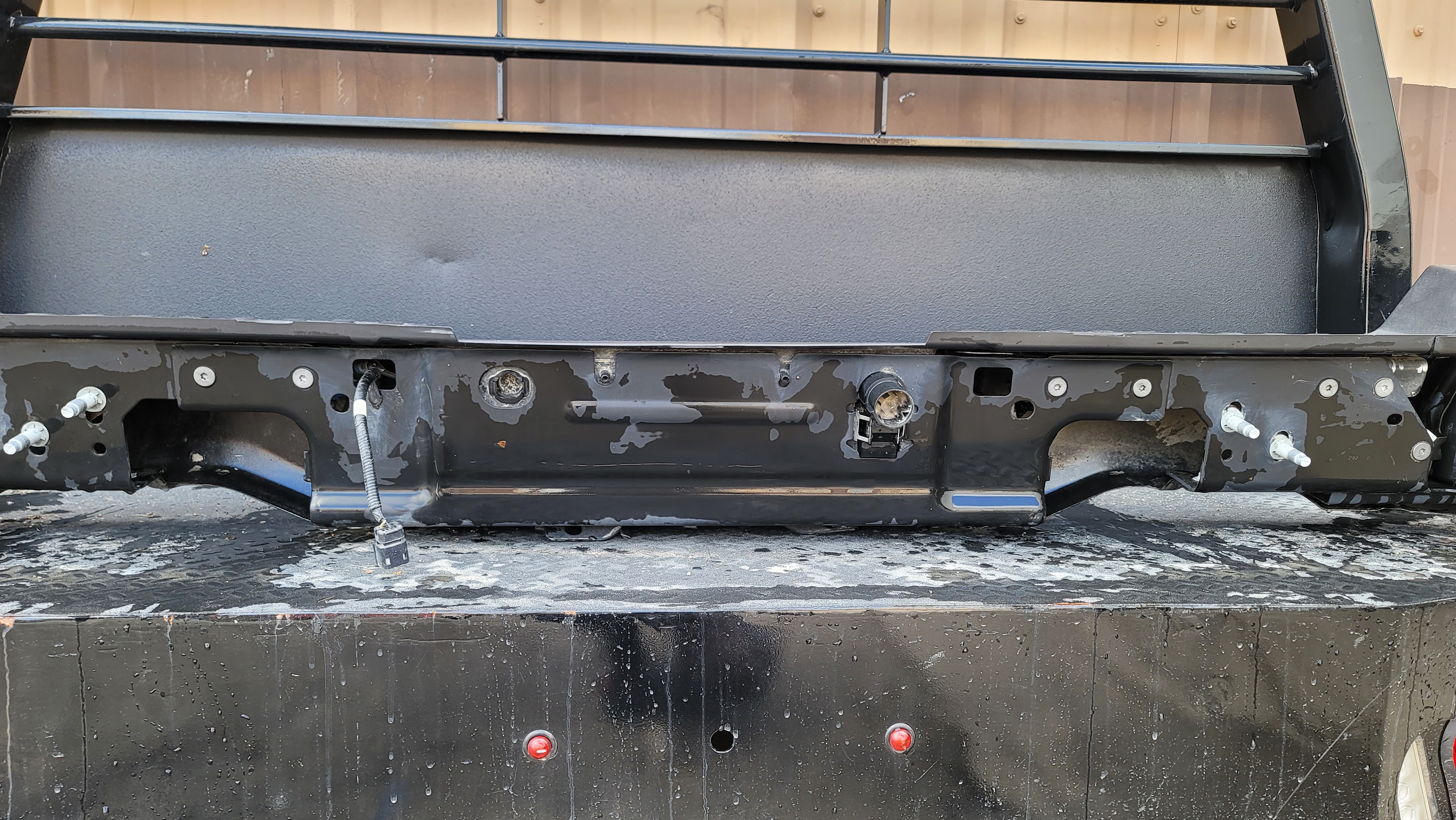 2023–2025 Ford F-250/F-350 Super Duty Chrome Rear Bumper-258 – Image 8
