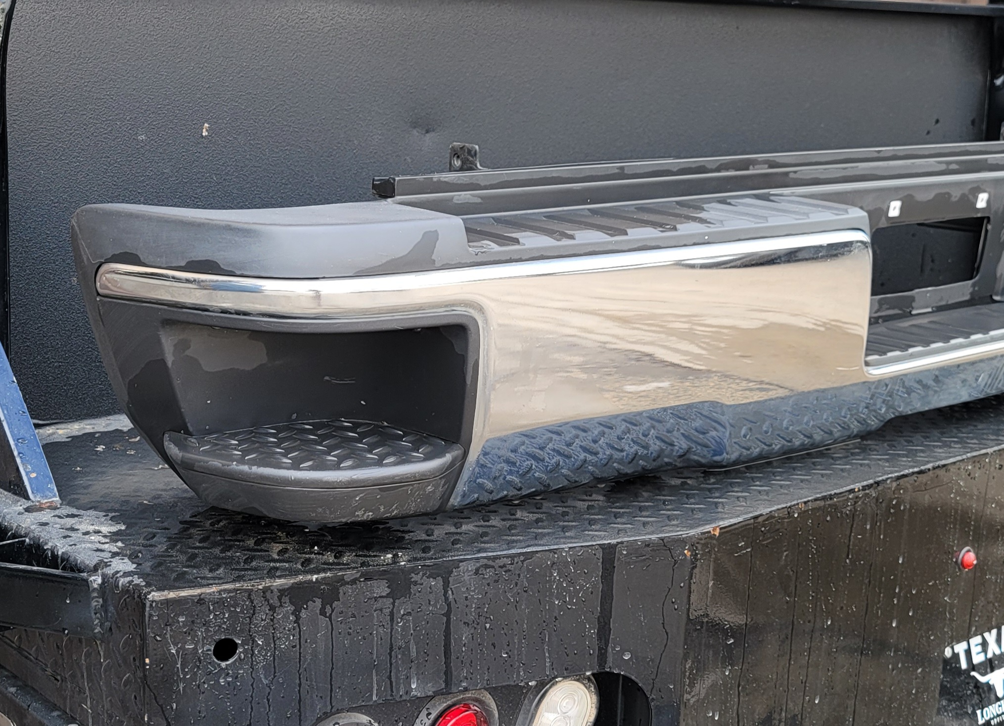 2014–2018 Chevy Silverado 1500 Chrome Rear Bumper-260 – Image 3