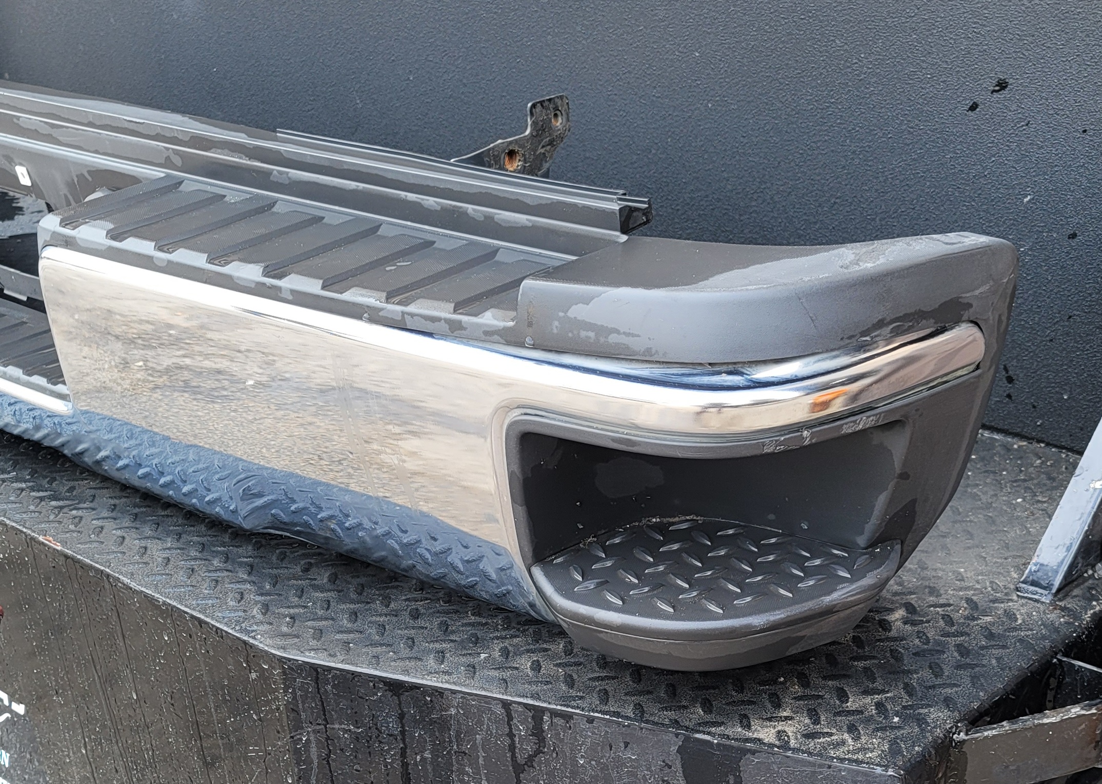 2014–2018 Chevy Silverado 1500 Chrome Rear Bumper-260 – Image 6
