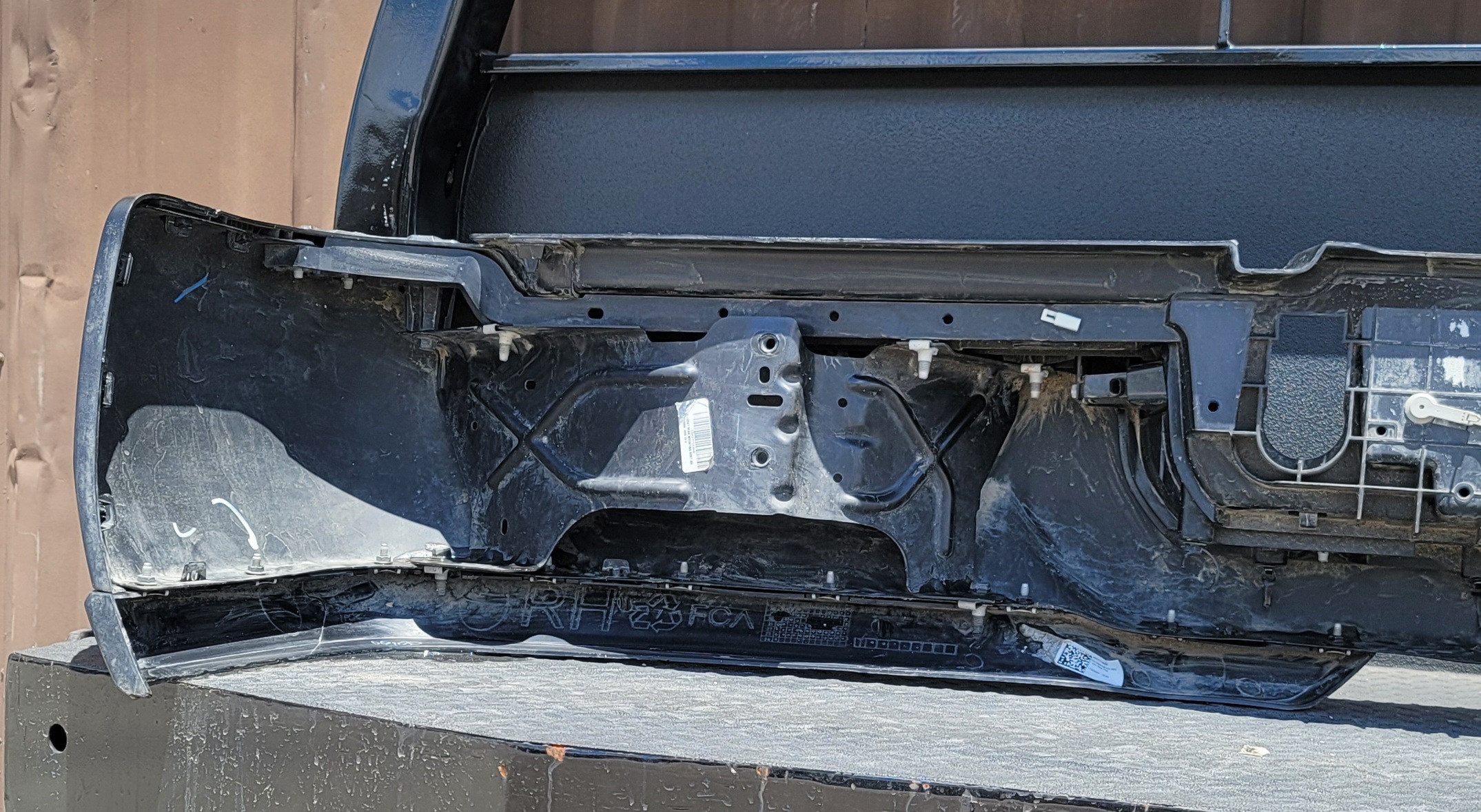 2019–2024 RAM 2500/3500 HD Black Rear Bumper-263 – Image 9