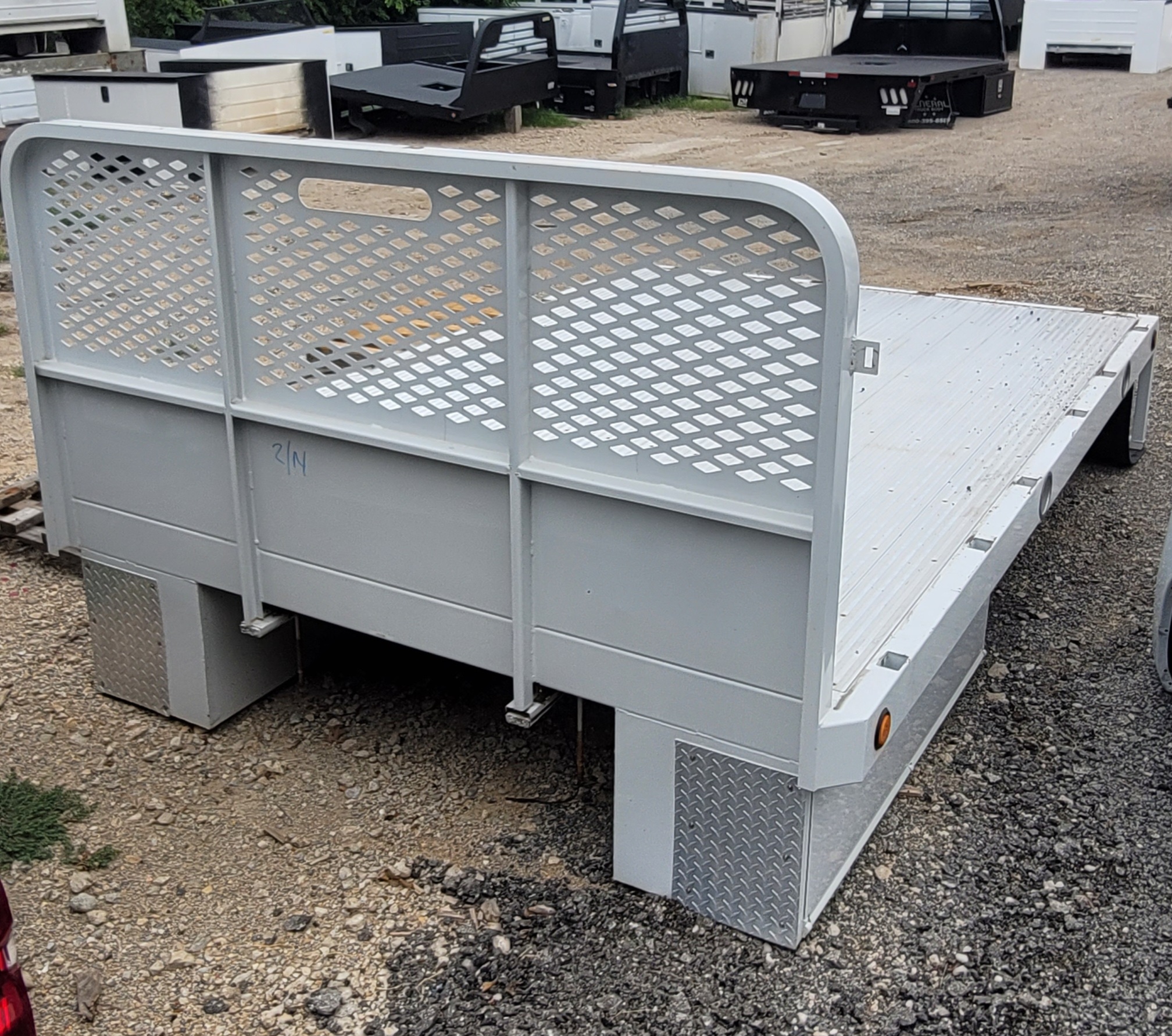 Scelzi Aluminum Flatbed L-12' x W- 8' DRW- 73 – Image 4
