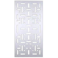 Celosía DMC018 – 120x240cm, Azul Cielo, 9mm