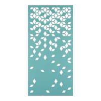 Celosía DMC020 – 120x240cm, Gris Espacial, 9mm