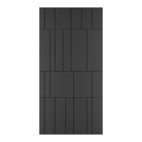 Corte U - DMU021 – 120x240cm, Azul Jade, 9mm