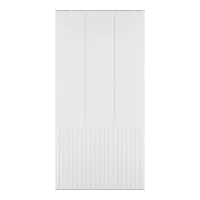 Corte U - DMU014 – 120x240cm, Gris Plateado, 9mm