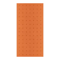 Corte U - DMU025 – 120x240cm, Azul Jade, 9mm