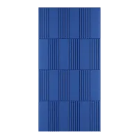 Corte U - DMU017 – 120x240cm, Azul Marino, 9mm